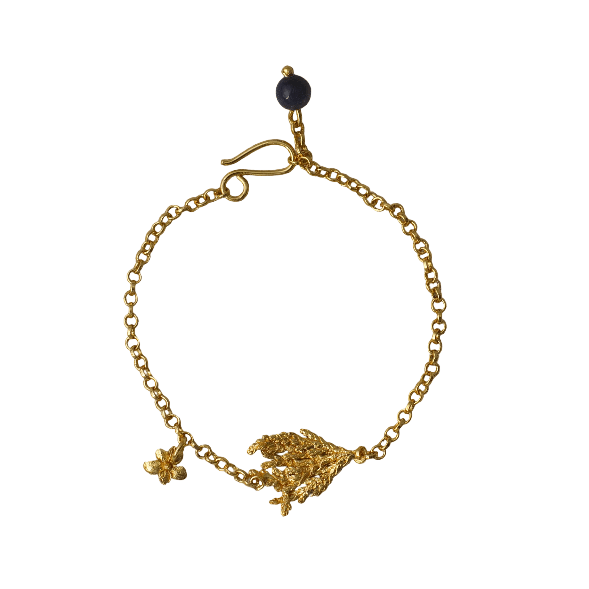 Pulsera Hoja de Pino Pequeña - Joyería Botánica | Liz de la Cruz