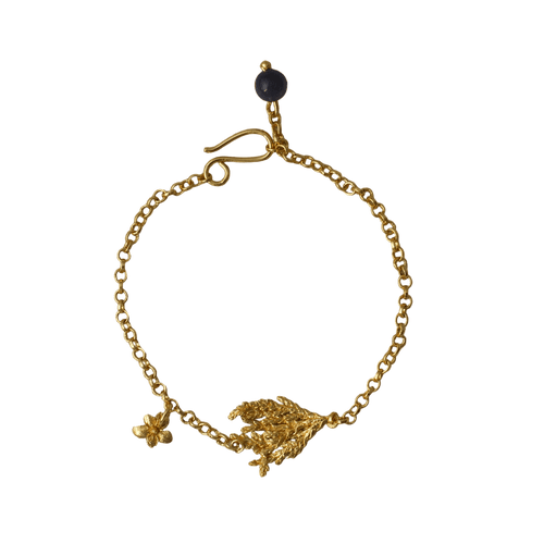 Pulsera Hoja de Pino Pequeña - Joyería Botánica | Liz de la Cruz