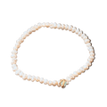 Pulsera Perlas Naturales Esmeralda Ramita Sauco - Joyería Botánica | Liz de la Cruz