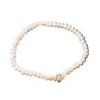 Pulsera Perlas Naturales Esmeralda Ramita Sauco - Joyería Botánica | Liz de la Cruz