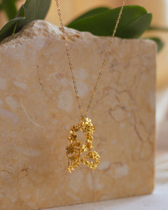 Collar Rama Grande Mini Flor Sauco