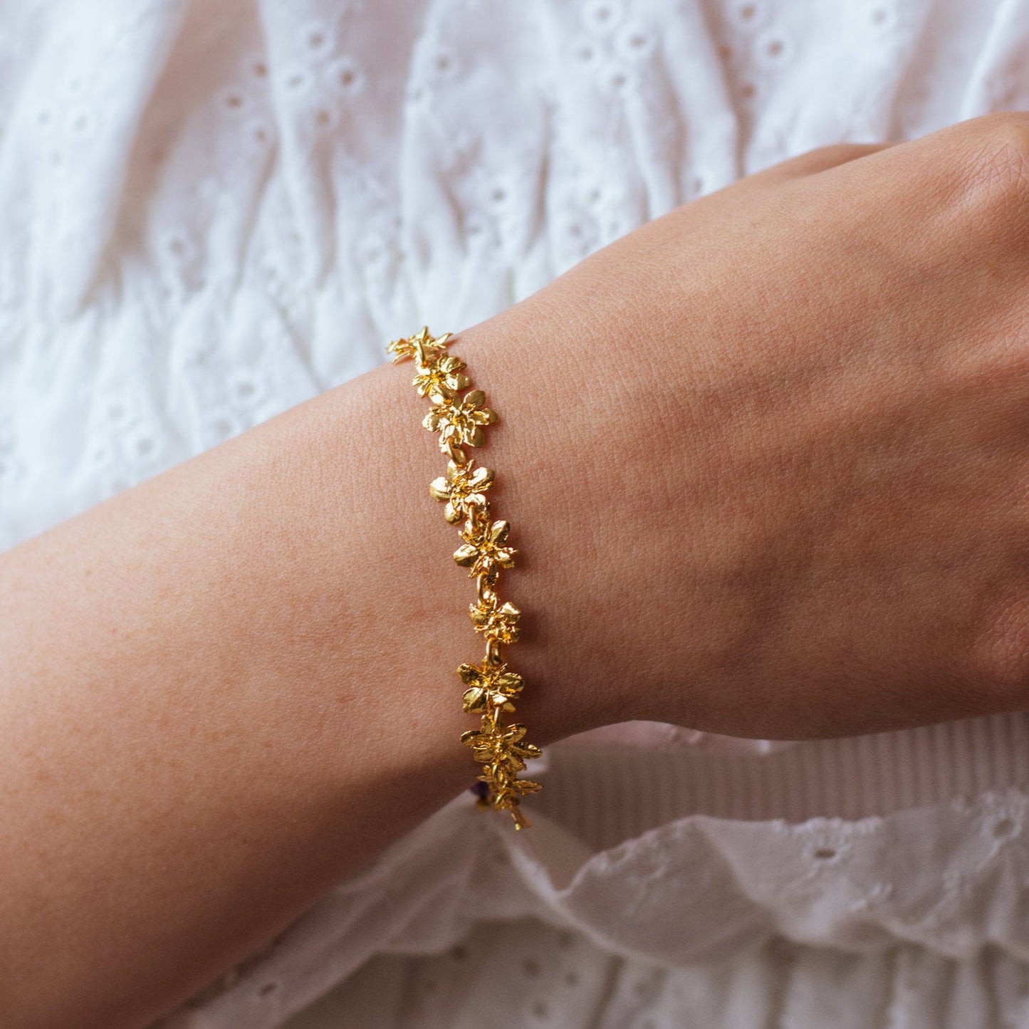 Pulsera Mini Flores Sauco