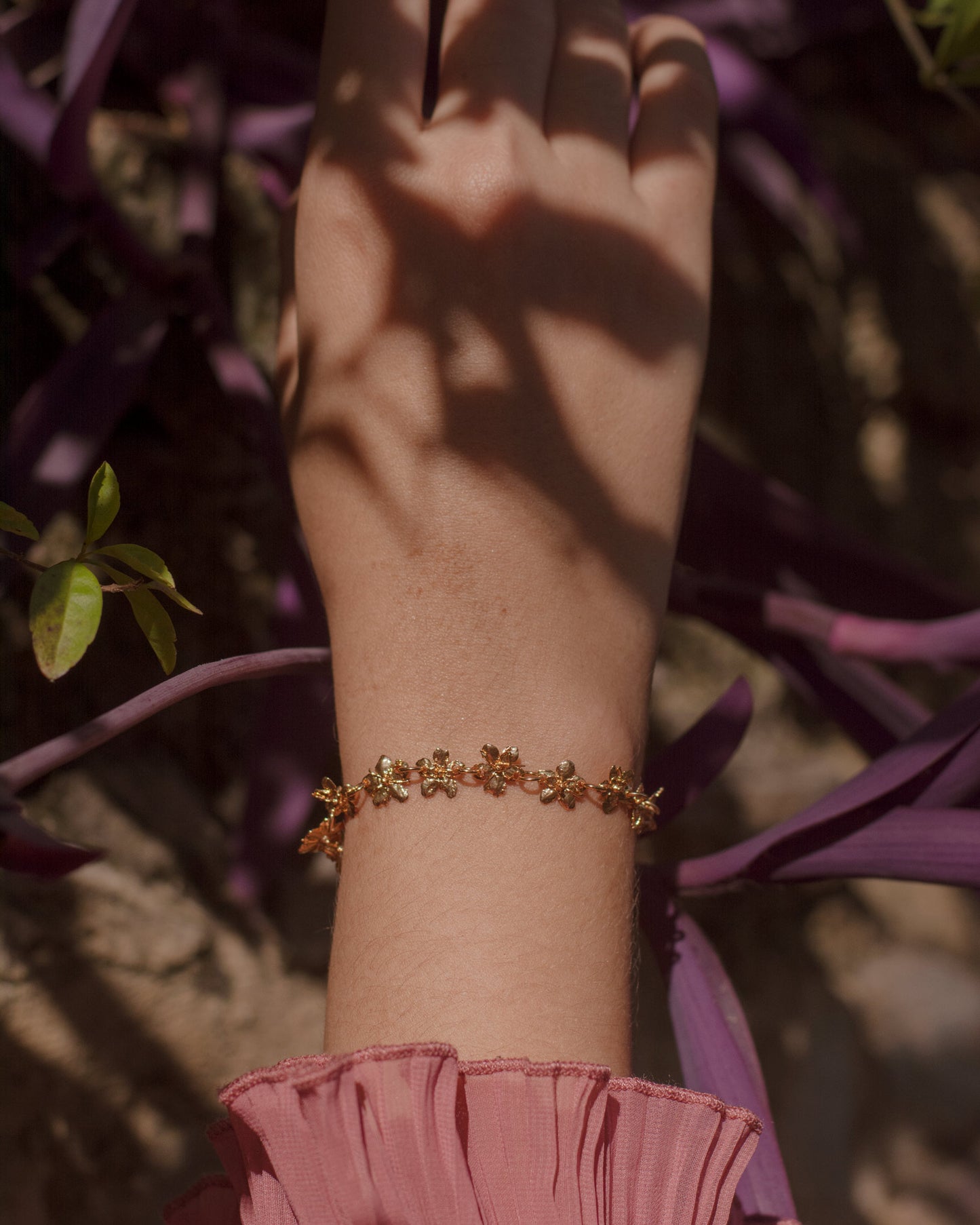 Pulsera Mini Flores Sauco