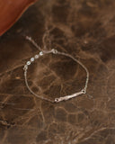 Pulsera Ramita Palma Plata Ecológica