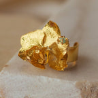 Anillo Orquidea Phalaenopsis Baby Esmeralda - Joyería Botánica | Liz de la Cruz