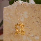 Collar Rama Grande Mini Flor Sauco - Joyería Botánica | Liz de la Cruz