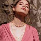 Collar Ramitas Eucalipto Esmeraldas - Joyería Botánica | Liz de la Cruz